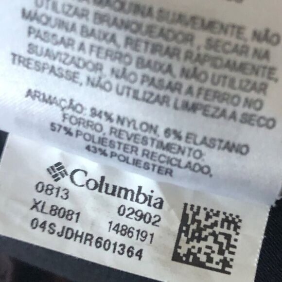 Columbia Black Outdoor Pants S10 Short - Picture 8 of 15